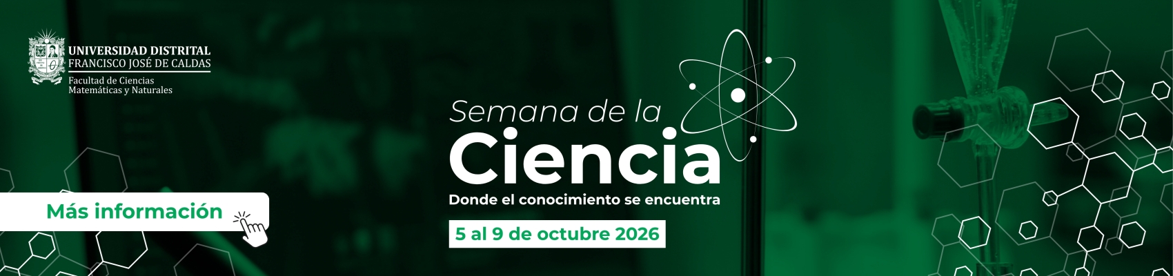 Banner Semana de la Ciencia 2026