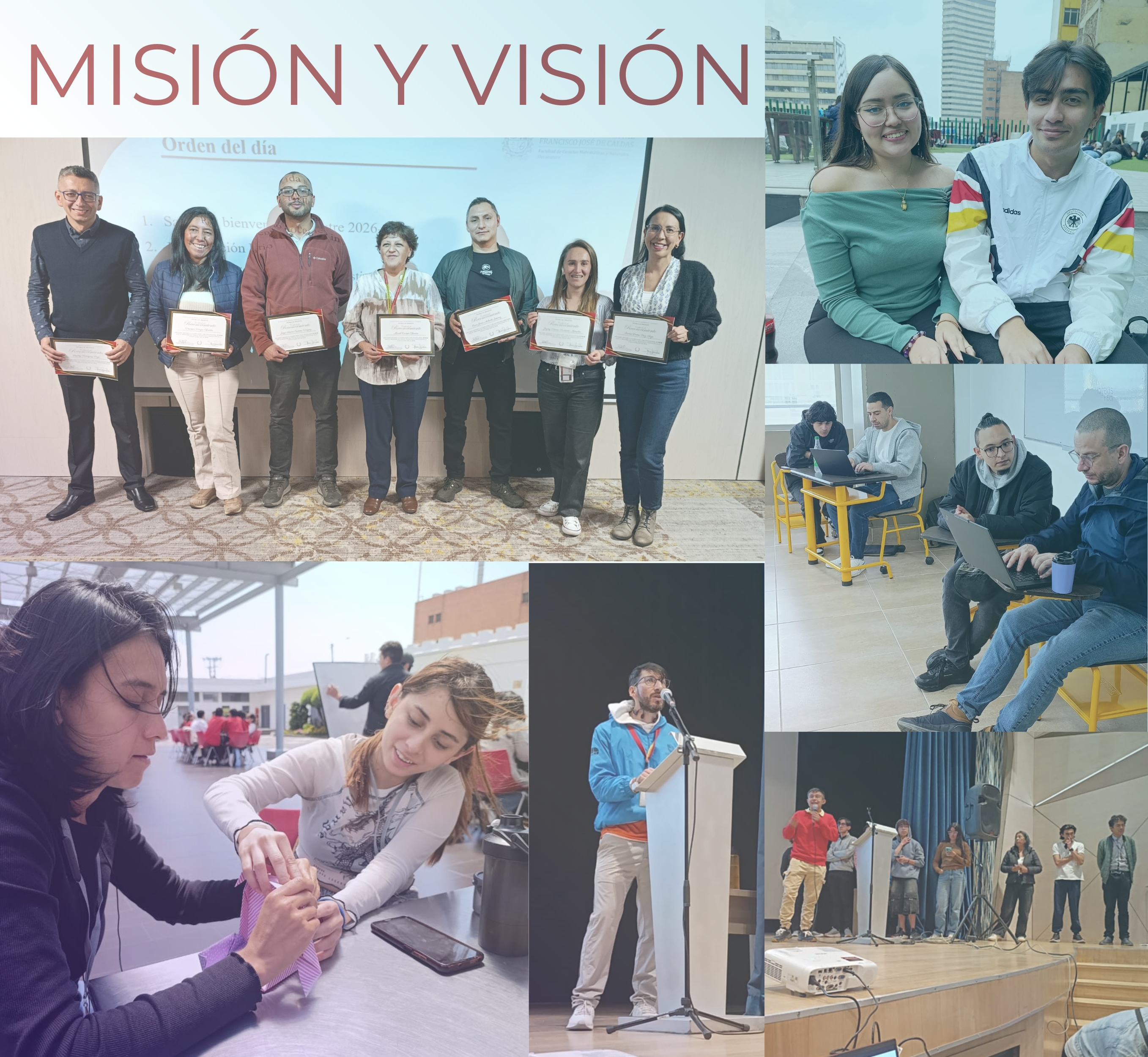 Imagen decorativa: Misión y Visión