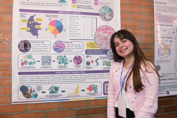 Estudiantes de diferentes instituciones de educación superior presentaron sus investigaciones a través de sesiones de posters.